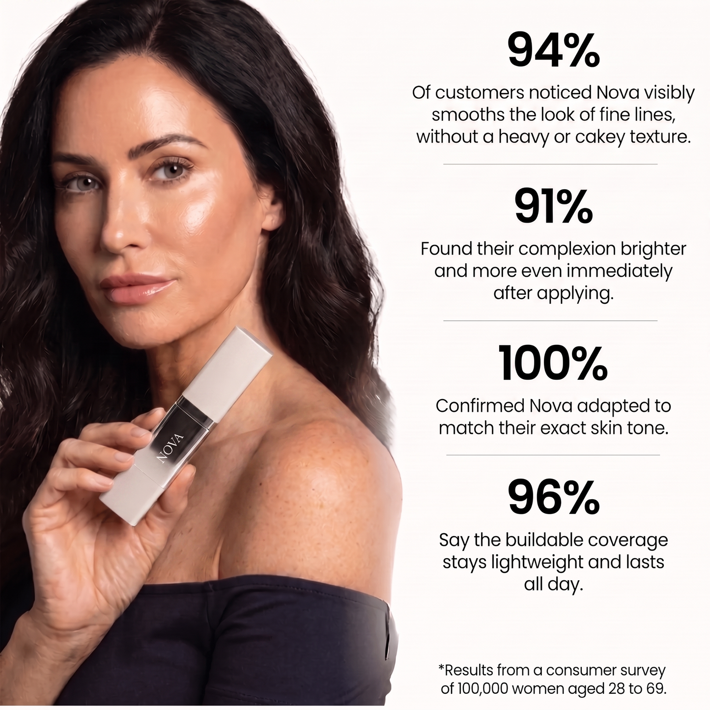 Korean Color-Changing Foundation Stick